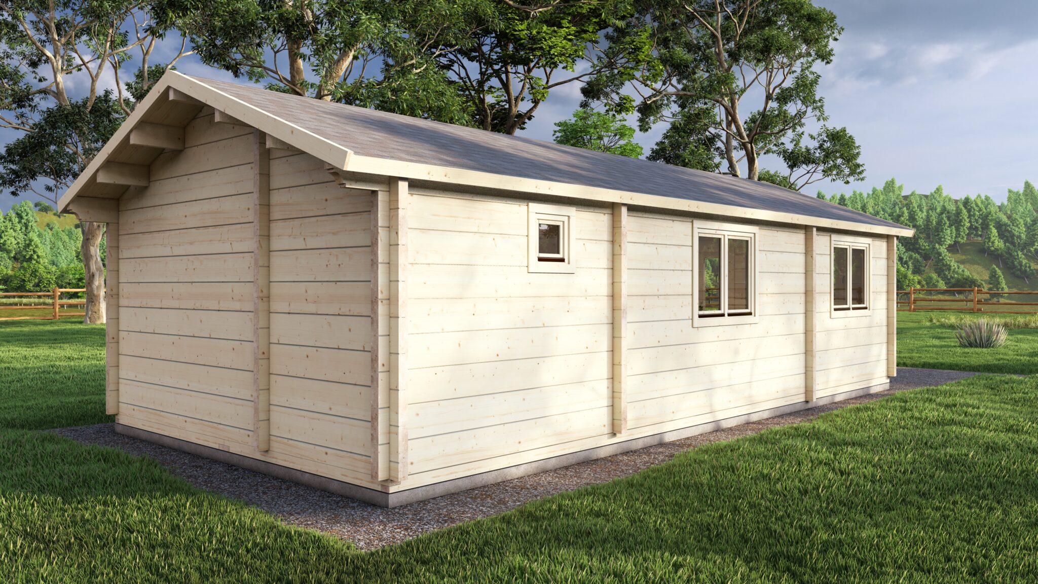 Mobile log cabin Great Ouse1 Bed 8x5m – 4