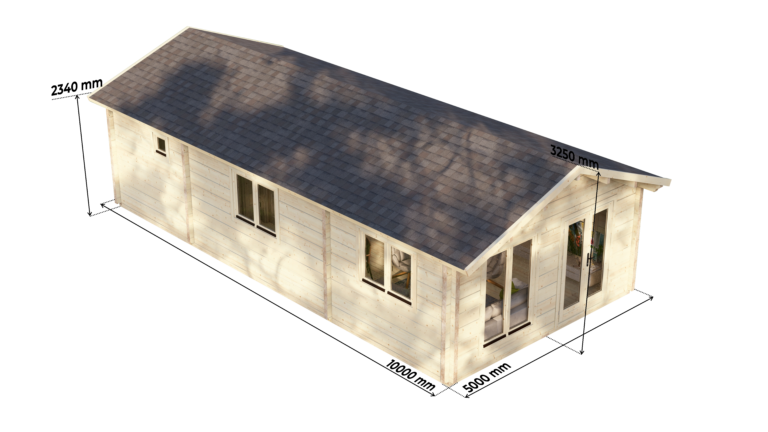 Mobile log cabin Great Ouse1 Bed 8x5m – 7