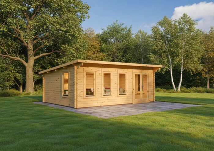 Log Cabin Dylan 6x4m, 44mm