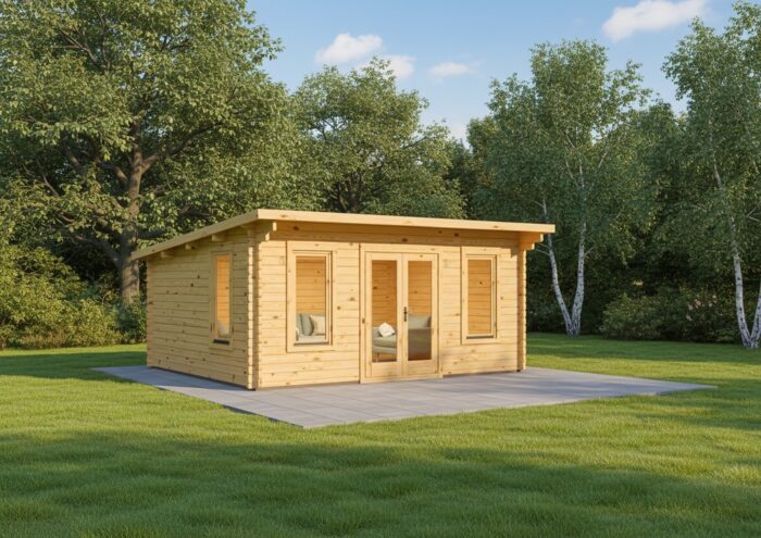 Log Cabin Lewis 5x4m, 44mm