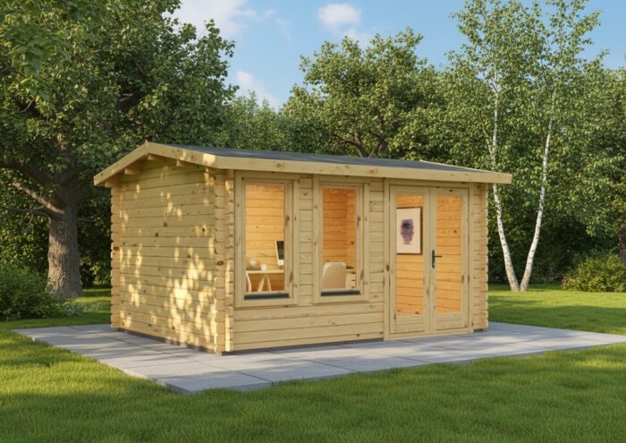 Log Cabin Nicholas 4x3m, 34mm