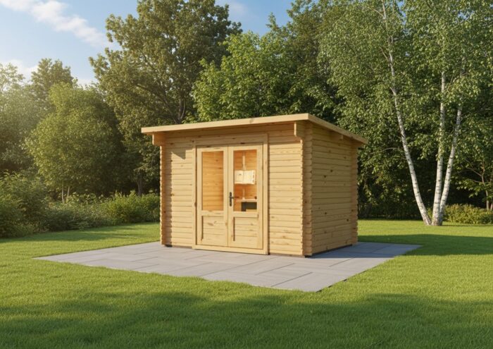 Log Cabin Ryan 3x2m, 28mm