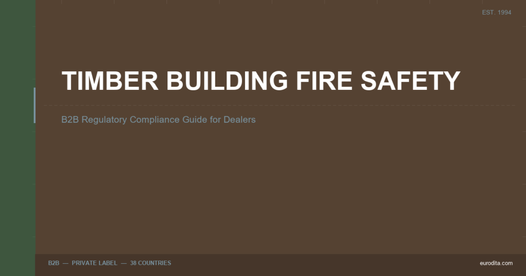 Timber Building Fire Safety: B2b Regulatory Compliance Guide For Dealers