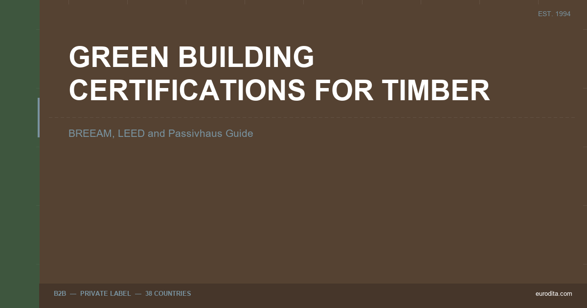 Green Building Certifications For Timber: Breeam, Leed And Passivhaus Guide