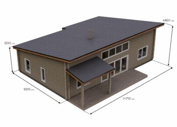Skara Glulam House Floor Plan