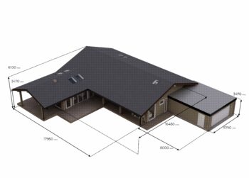Tromso Glulam House Floor Plan