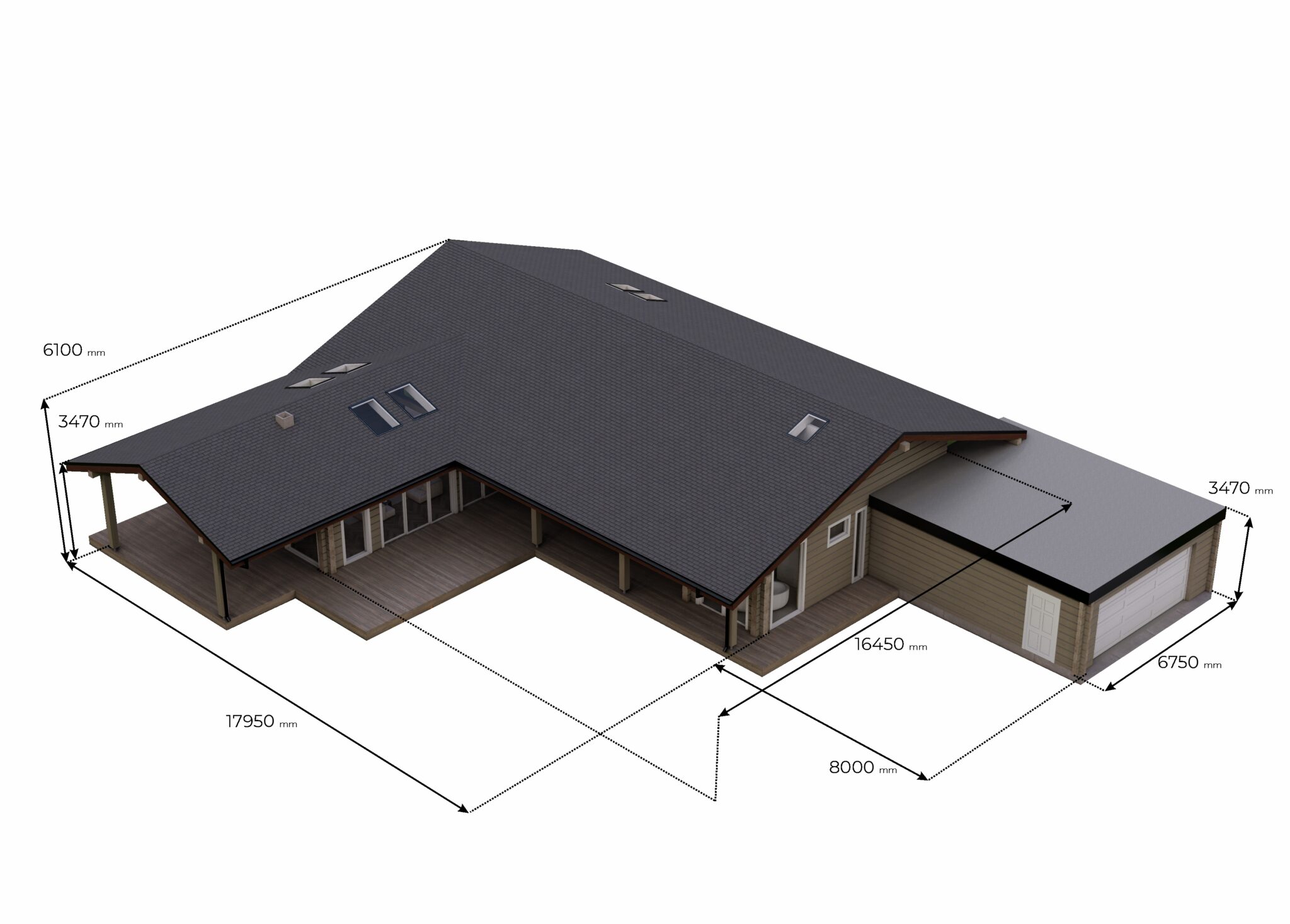 Tromso Glulam House Floor Plan