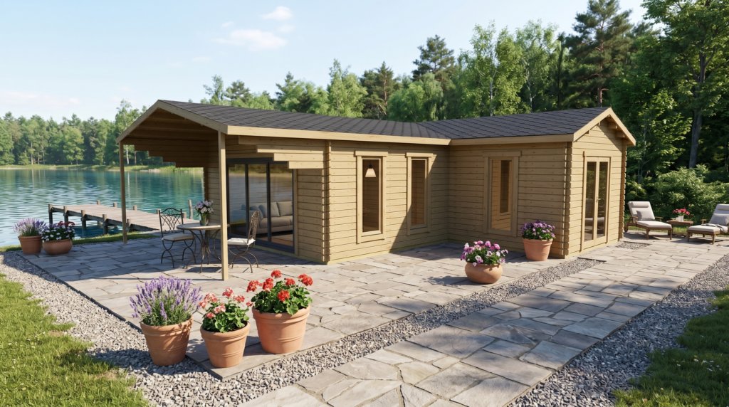 Project visual of Apex Holiday Cabin 5.0x7.0