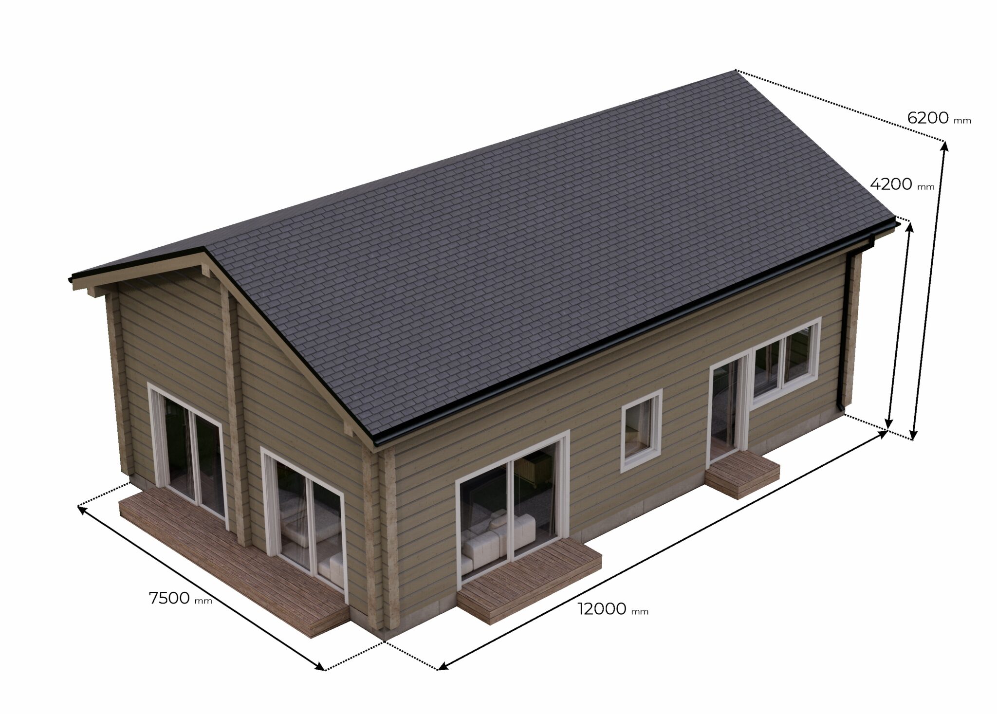 Arvika Glulam House Floor Plan