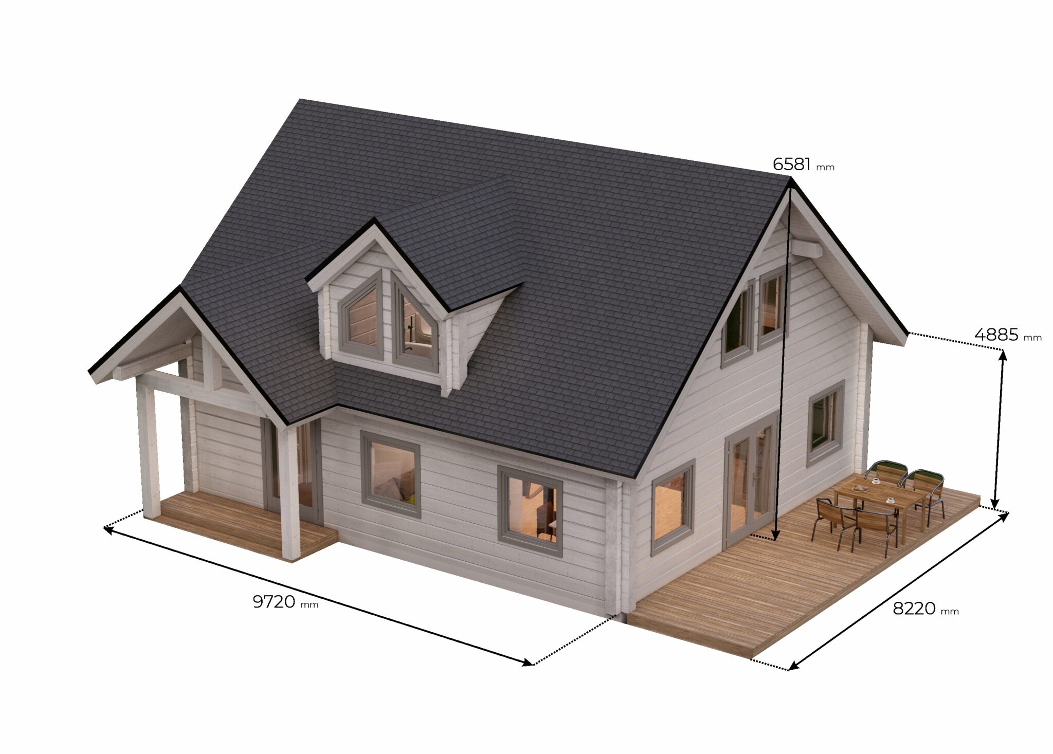 Aurora Glulam House Floor Plan