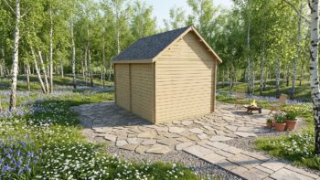 golf-simulator-cabin-4-3×3-2m-70mm-side