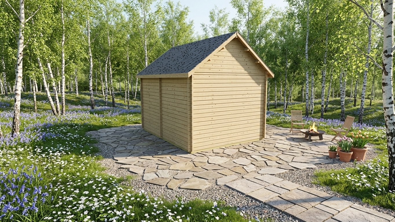 golf-simulator-cabin-4-3×3-2m-70mm-side