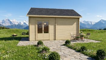 golf-simulator-cabin-5-3×3-8m-70mm-front
