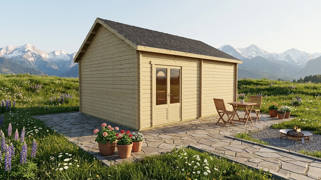 golf-simulator-cabin-6-0x4-5m-70mm-front