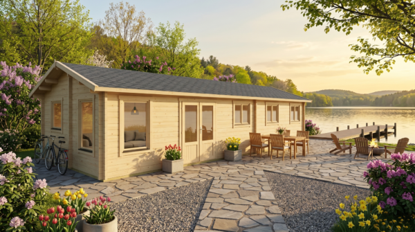 3D technical project visual for Glulam Apex Timber Residence 6.9x17.2.