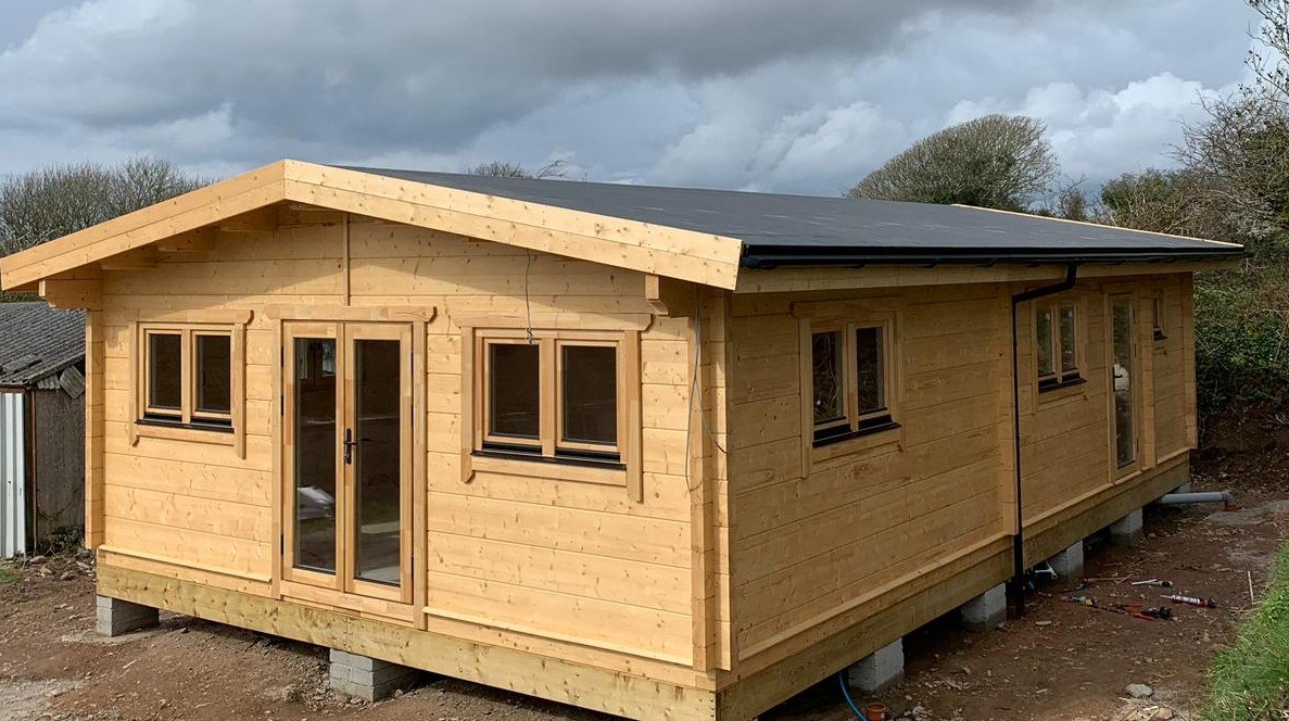 Illustrative Timber Building Prepared For A Project Brief