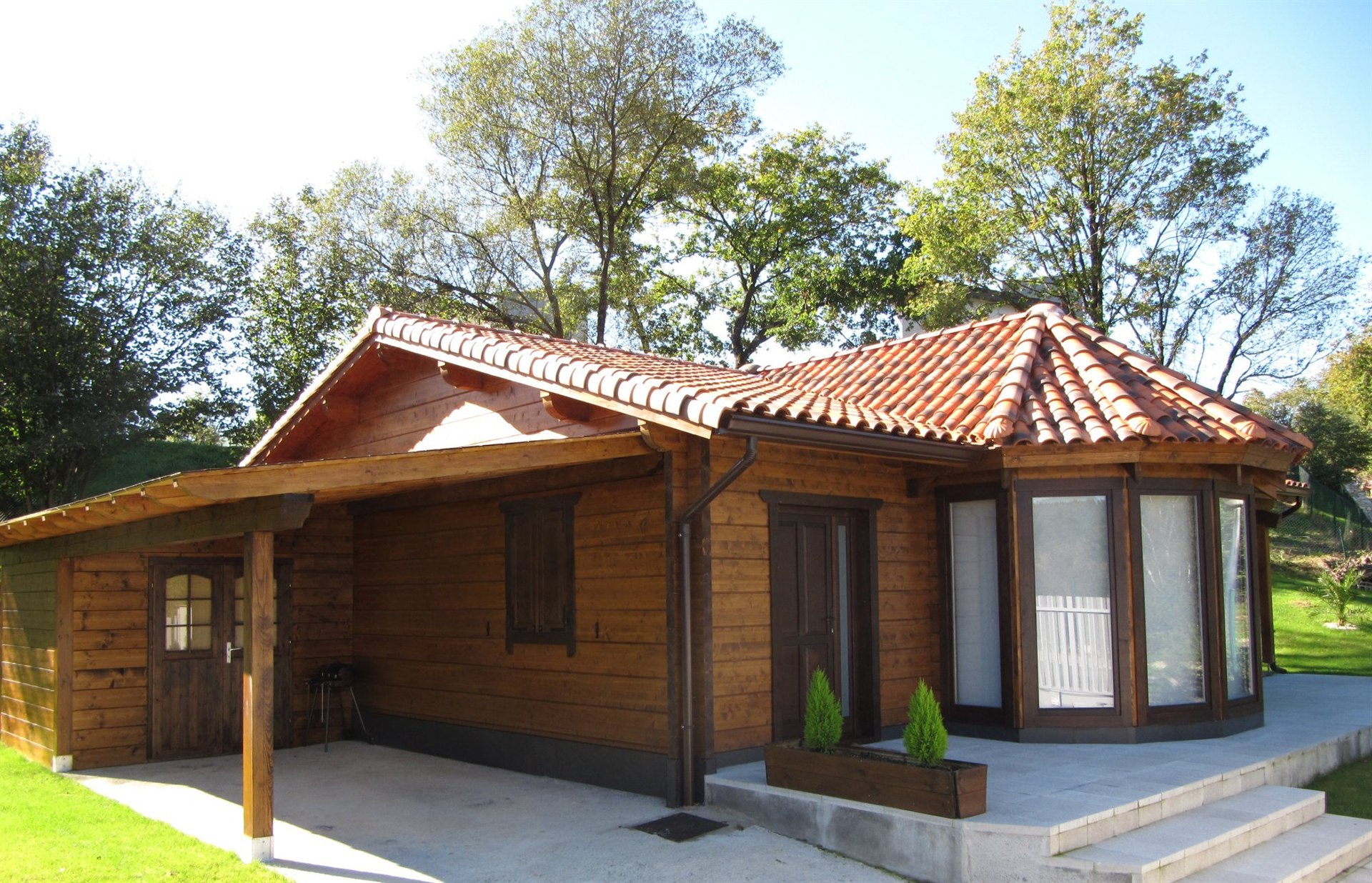 Illustrative Eurodita Timber Home Exterior